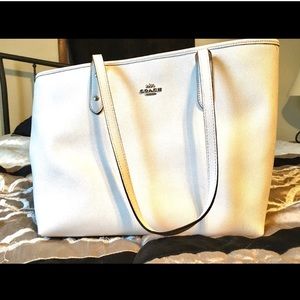 White Coach Tote